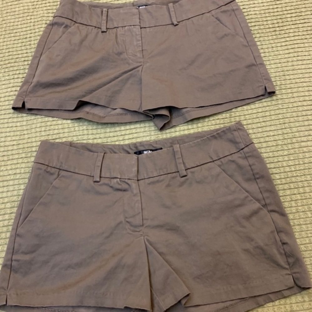 Massimo Khaki Shorts Size 4 - Picture 1 of 5